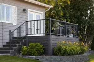 railing installation tips from Simpson Decks and Construction