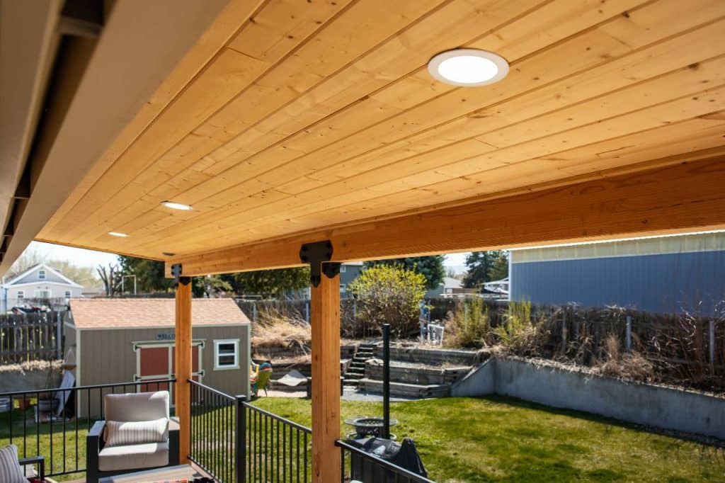 covered patio extension