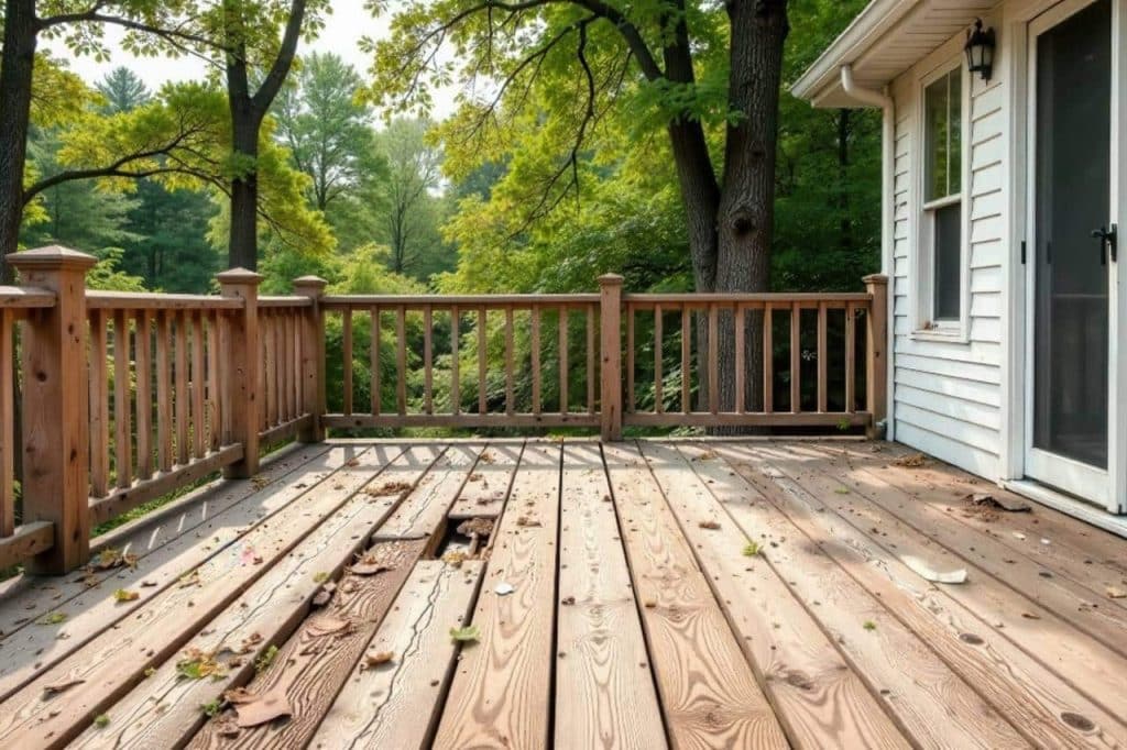 deck problems wobbly railings